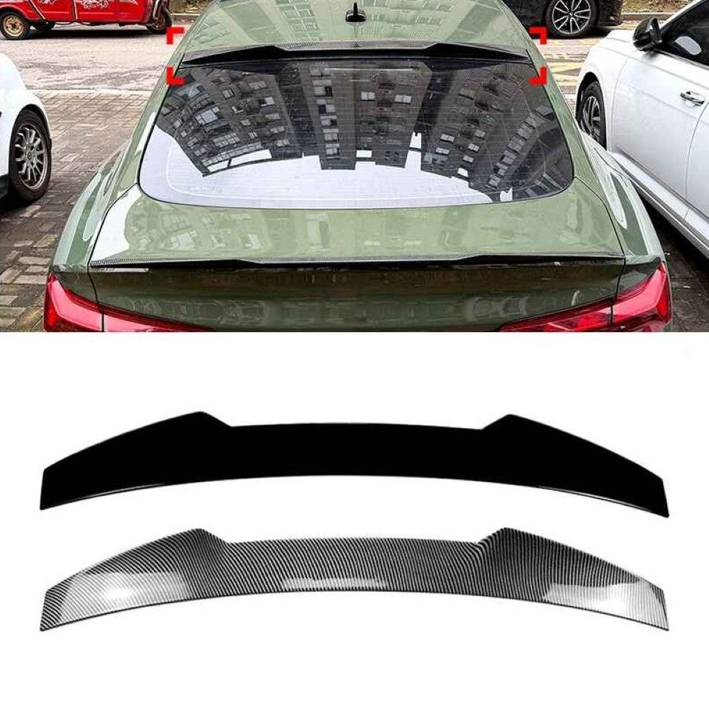Car Craft Compatible With Audi A5 S5 Rs5 F5 4 Doors Sportback 2017-2024 Rear Trunk Wing Boot Lip Roof Spoiler Zst-1453 Cf Carbon Fiber Look