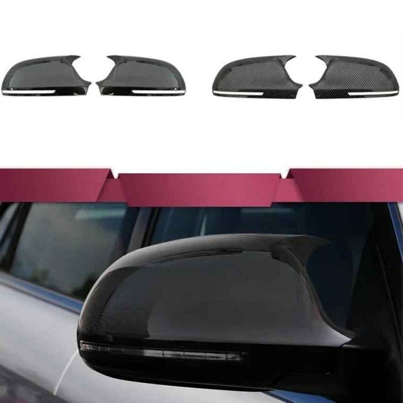 Car Craft Compatible With Audi A4 S4 2008-2009 A5 S5 2007-2009 A6 S6 2008-2011 A8 S8 2008-2010 Q3 Sq3 2012-2015 A3 2008-2010 Side Rear View Case Wing Cap Shell Housing Mirror Covers 3m Tape Pasting Style Glossy Black