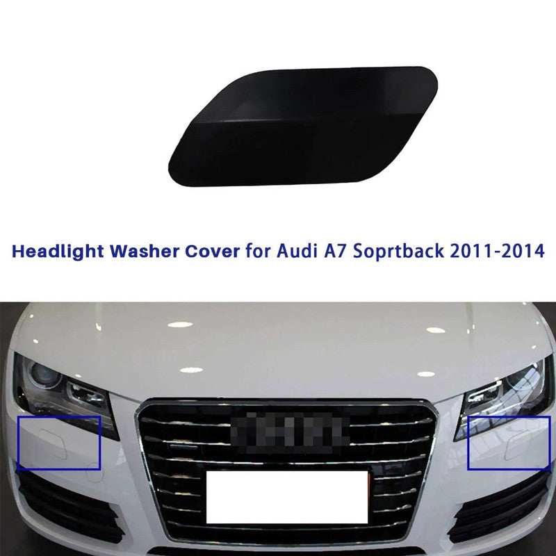 Car Craft Compatible With Audi A7 Soprtback 2011-2014 Front Bumper Headlight Washer Cover Cap Cleaning Spray Cover Spray Nozzle Cover 4g8955275 Left