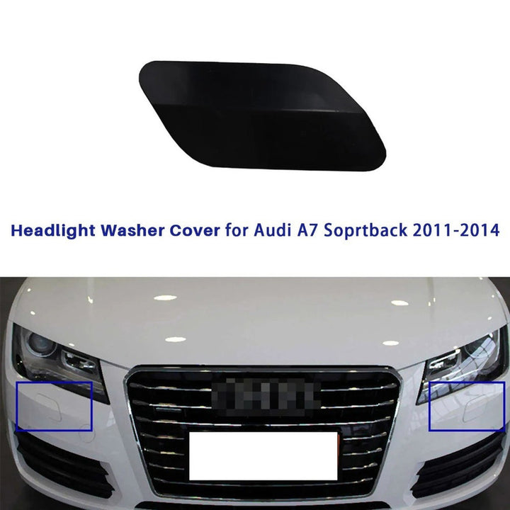 Car Craft Compatible With Audi A7 Soprtback 2011-2014 Front Bumper Headlight Washer Cover Cap Cleaning Spray Cover Spray Nozzle Cover 4g8955276 Right