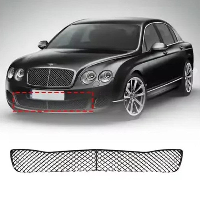 Car Craft Compatible With Bentley Continental Flying Spur Facelift 2009-2013 Front Bumper Body Kit Car Bumper Mesh Grill Cover 3w5807217 3w5807667 Centre - CAR CRAFT INDIA