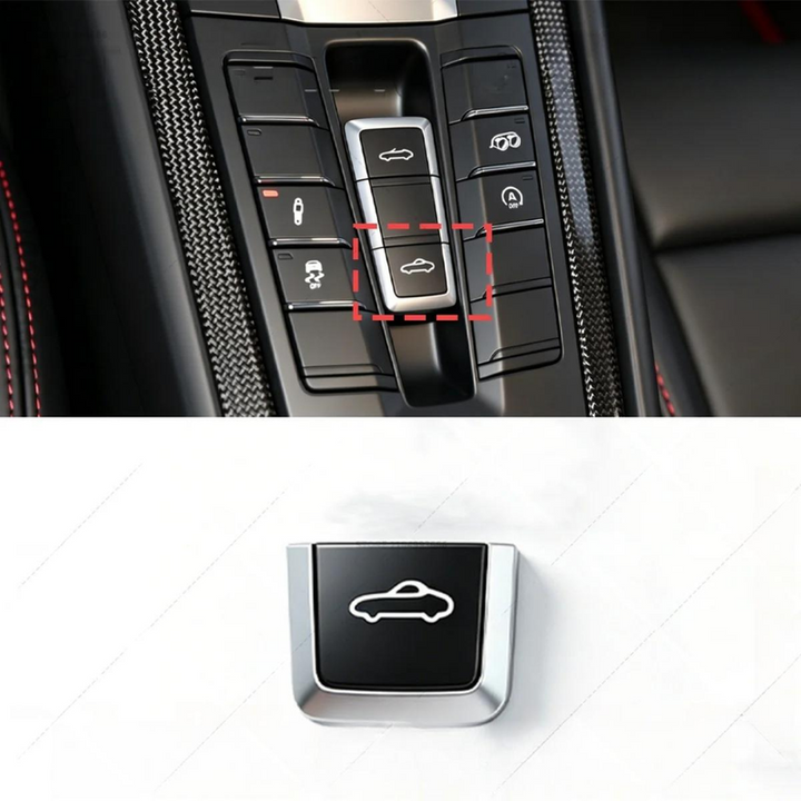 Car Craft Compatible With Porsche 718 2016-2023 911 2012-2018 Boxster 2013-2015 Car Roof Armrest Console Dashboard Ceiling Skylight Button Convertible Switch Button Close With Silver - CAR CRAFT INDIA