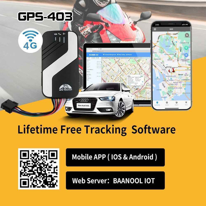 Car Craft Compatible With Vehicle Tracker For Cars Motorcycles Ios Android Application 403c Gsm/gprs Gps Location Tracker Locator 403a