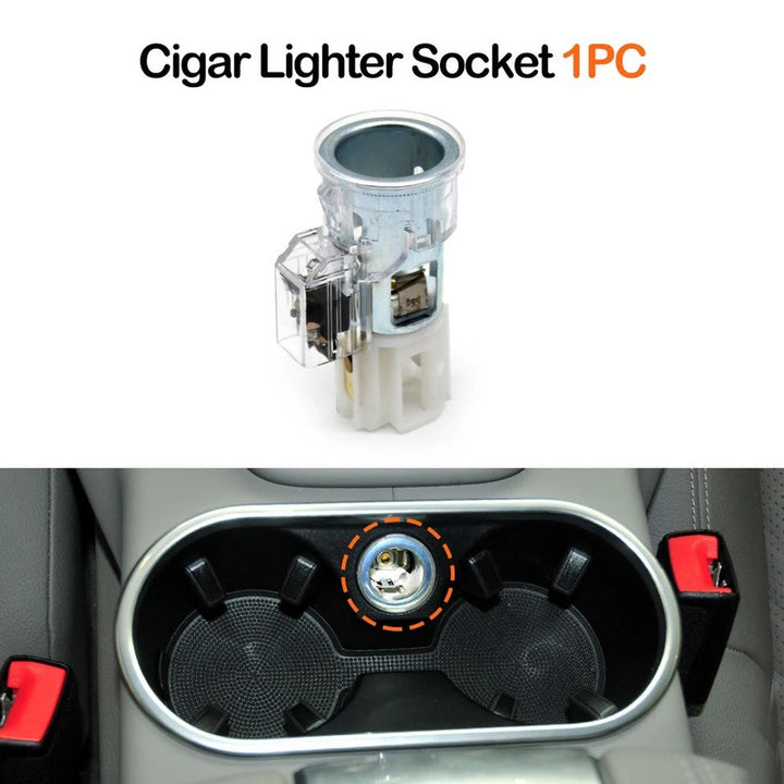 Car Craft Compatible With Porsche Cayenne 7p5 958 92a 2011-2017 Car Center Console Cigar Cigarette Lighter 95b857273