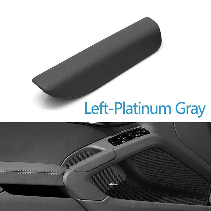 Car Craft Compatible With Porsche Cayman Boxster 981 2013-2016 718 982 2017-2023 911 991 2012-2018 Car Interior Inner Door Handle Cover Trim Platinum Gray Left 98155590300dj6-c - CAR CRAFT INDIA