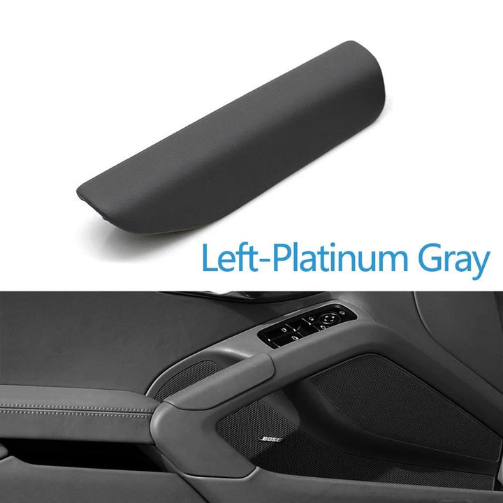 Car Craft Compatible With Porsche Cayman Boxster 981 2013-2016 718 982 2017-2023 911 991 2012-2018 Car Interior Inner Door Handle Cover Trim Platinum Gray Left 98155590300dj6-c - CAR CRAFT INDIA