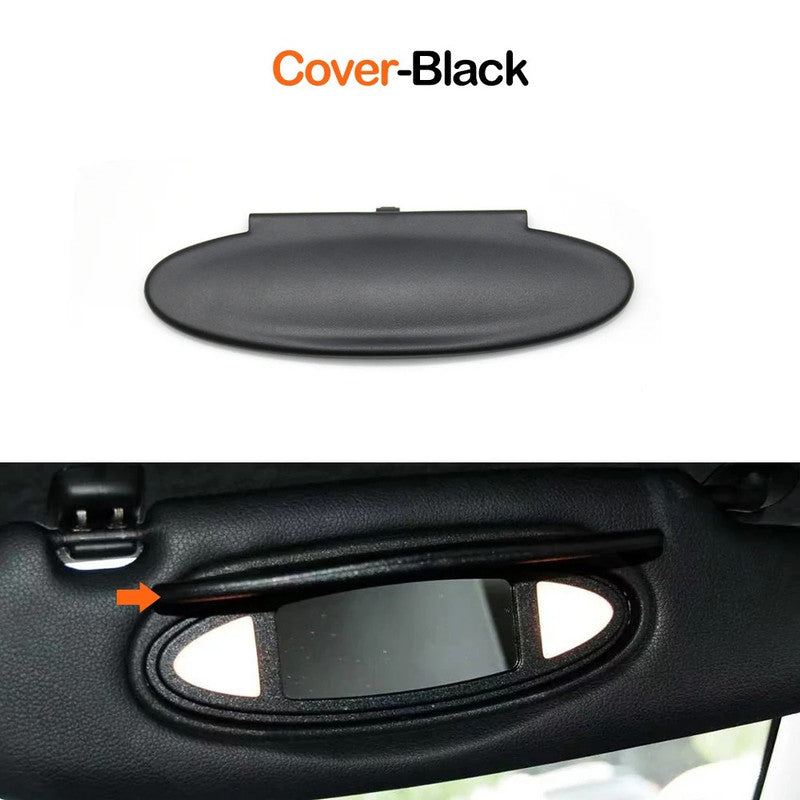 Car Craft Compatible With Porsche Boxster 986 987 Cayman 986 987 1996-2012 Carrera 996 997 Targa 996 997 1997-2011 Gt2 Gt3 996 997 1997-2012 Car Sun Shade Visor Vanity Mirror Cover 99773103115a12-c Black Cover