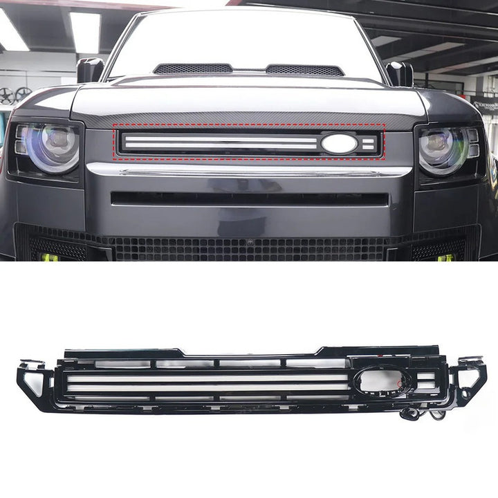 Car Craft Compatible With Land Range Rover Defender 90 110 130 L663 2020-2026 Front Show Grill Led Light Long - CAR CRAFT INDIA