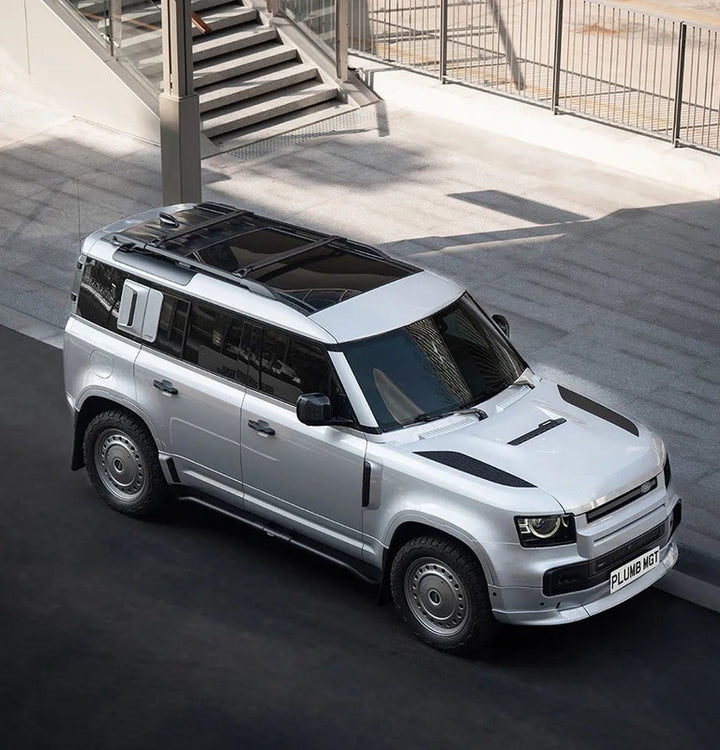 Car Craft Compatible With Land Range Rover Defender 90 2020-2026 Plumb M One Series M-gt Sidebar Widebody Kit Side Step Mgt-008