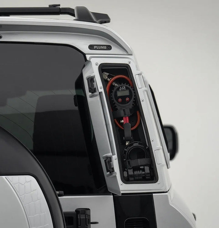 Car Craft Compatible With Land Range Rover Defender 90 110 130 L663 2020-2026 Plumb M One Series M-gt D Side Piller Storage Box Black Mgt-009
