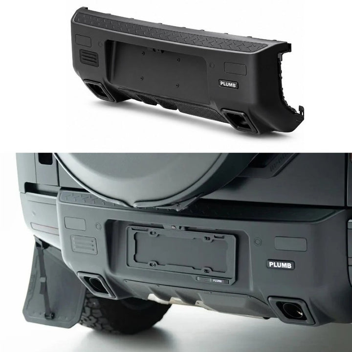 Car Craft Compatible With Land Range Rover Defender 90 110 130 L663 2020-2026 Plumb M One Series Dark Special Edition Rear Bumper Kit Plumb-029