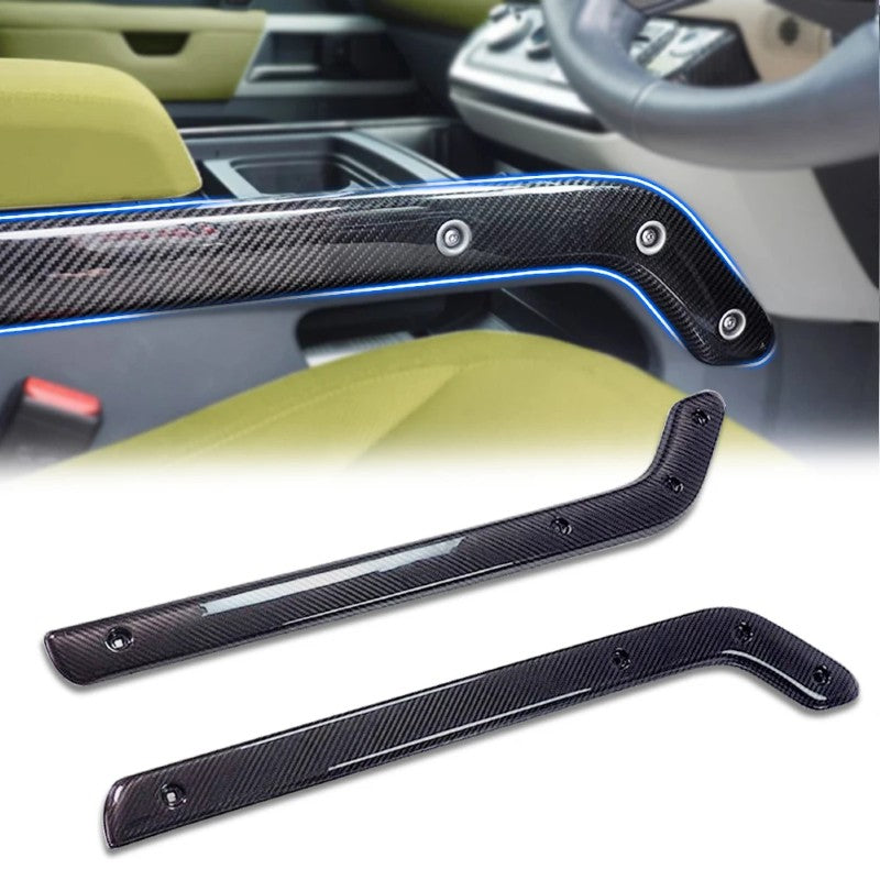 Car Craft Compatible With Range Land Rover Defender 90 110 130 L663 Lr129997 2020+ Car Interior Trim Set Center Console Aremest Panel Side Trim Strips Carbon Fiber Look - CAR CRAFT INDIA
