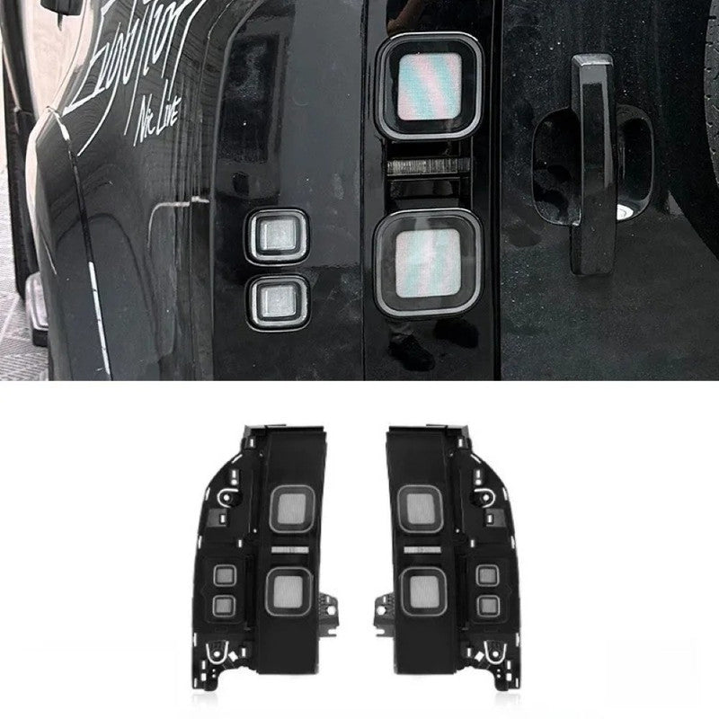 Car Craft Compatible With Land Range Rover Defender 90 110 130 L663 2026 Upgrade Rear Tail Light Lamp Taillight Taillamp Smoke - CAR CRAFT INDIA
