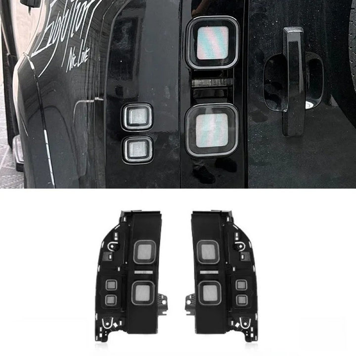 Car Craft Compatible With Land Range Rover Defender 90 110 130 L663 2026 Upgrade Rear Tail Light Lamp Taillight Taillamp Smoke - CAR CRAFT INDIA