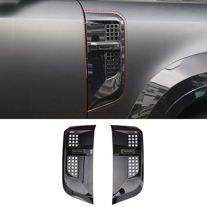 Car Craft Compatible With Range Land Rover Defender L663 2020-2025 90 110 130 Upgrade Convertion Bodykit Urban U Style Side Fender Vent Grill Cover