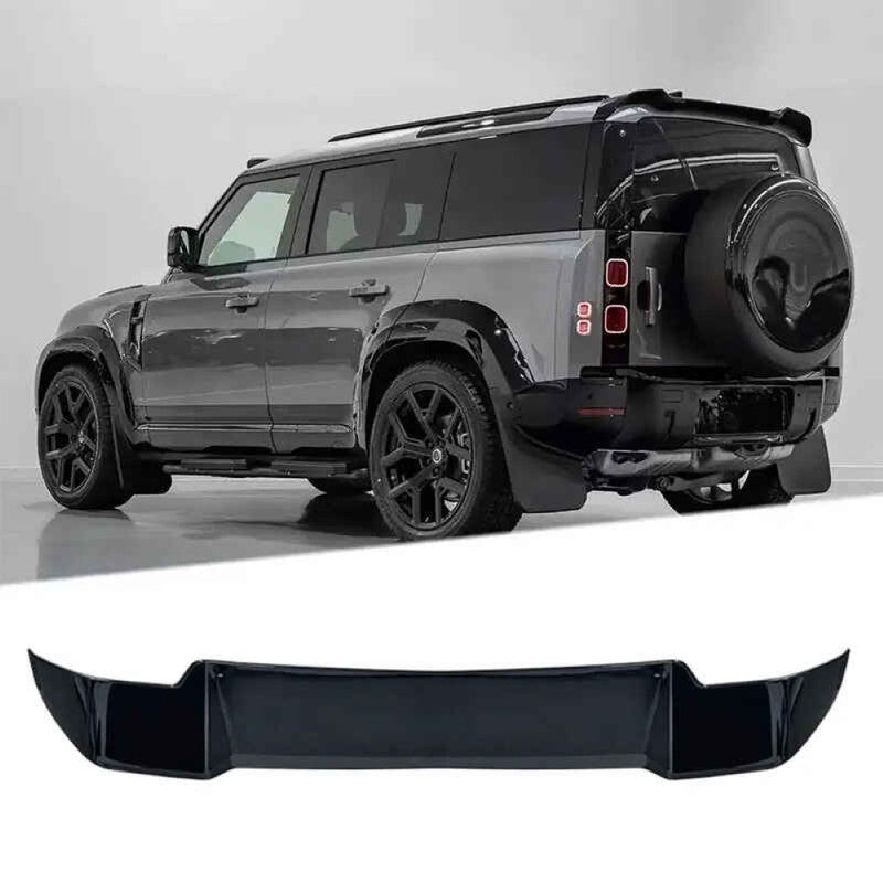 Car Craft Compatible With Range Land Rover Defender L663 2020-2025 90 110 130 Upgrade Convertion Bodykit Urban U Style Rear Roof Wing Boot Lip Spoiler - CAR CRAFT INDIA