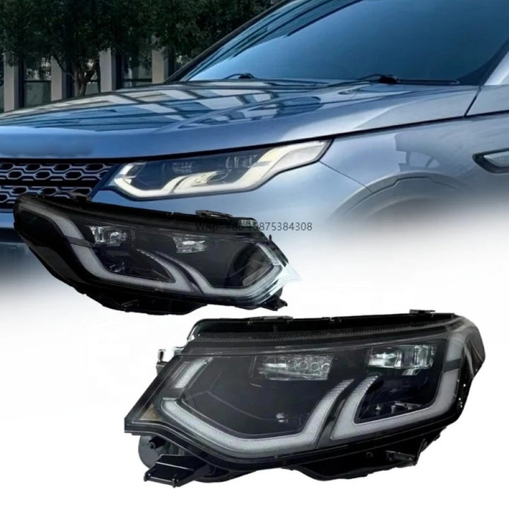 Car Craft Compatible With Land Range Rover Discovery Sport L550 2015-2019 Car Front Upgraded Head Light Lamp Xenon Headlight Retrofit Upgrade Modified Led Drl Hid
