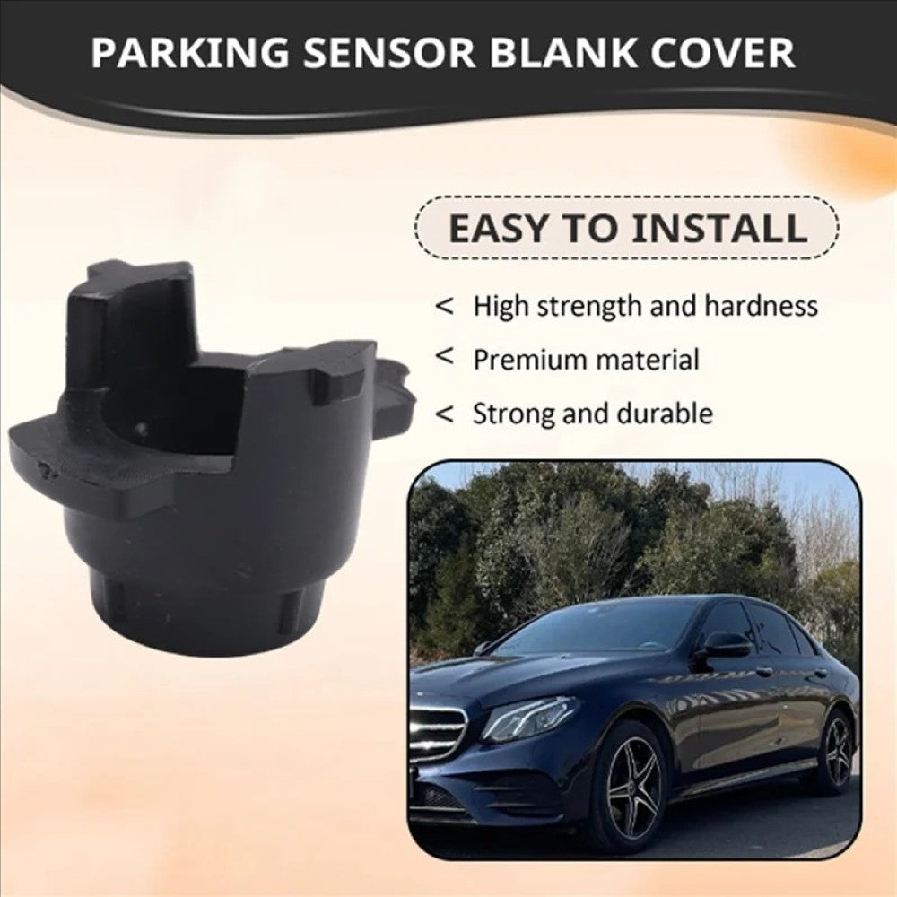 Car Craft Compatible With Car Bumper Dummy Parking Park Sensor Blank Cover Electric Eye Cover Set of 8 - CAR CRAFT INDIA
