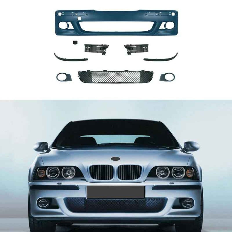 Car Craft Compatible With Bmw 5 Series E39 1996-2003 Front Bumper Upgrade Convert To M Sport M5 M4 Bodykit Bumper - CAR CRAFT INDIA