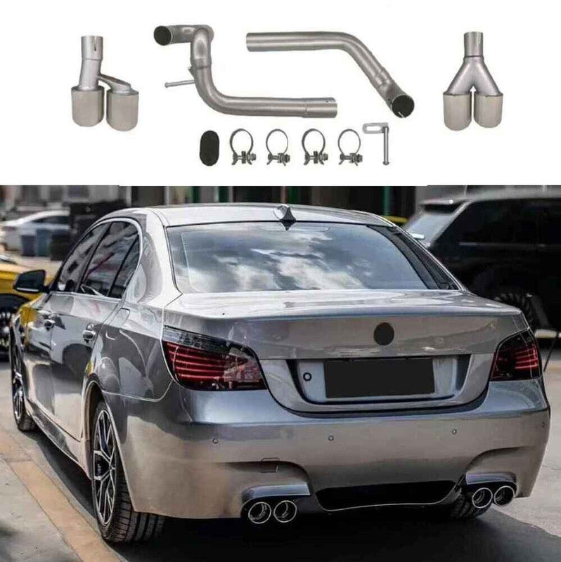Car Craft Compatible With Bmw 5 Series E60 2004-2010 Front Rear Bumper Upgrade Convert To M Sport M5 Bodykit Bumper Side Skirt Running Board Exhasut Tip - CAR CRAFT INDIA
