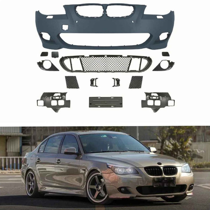 Car Craft Compatible With Bmw 5 Series E60 2004-2010 Front Rear Bumper Upgrade Convert To M Sport Mt M Tech Bodykit Bumper Side Skirt Running Board - CAR CRAFT INDIA