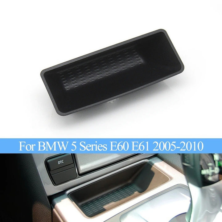 Car Craft Compatible With Bmw 5 Series E60 E61 2005-2010 Car Accessories Interior Center Console Front Storage Glove Box Ashtray Cover Replacement 51166974707-c