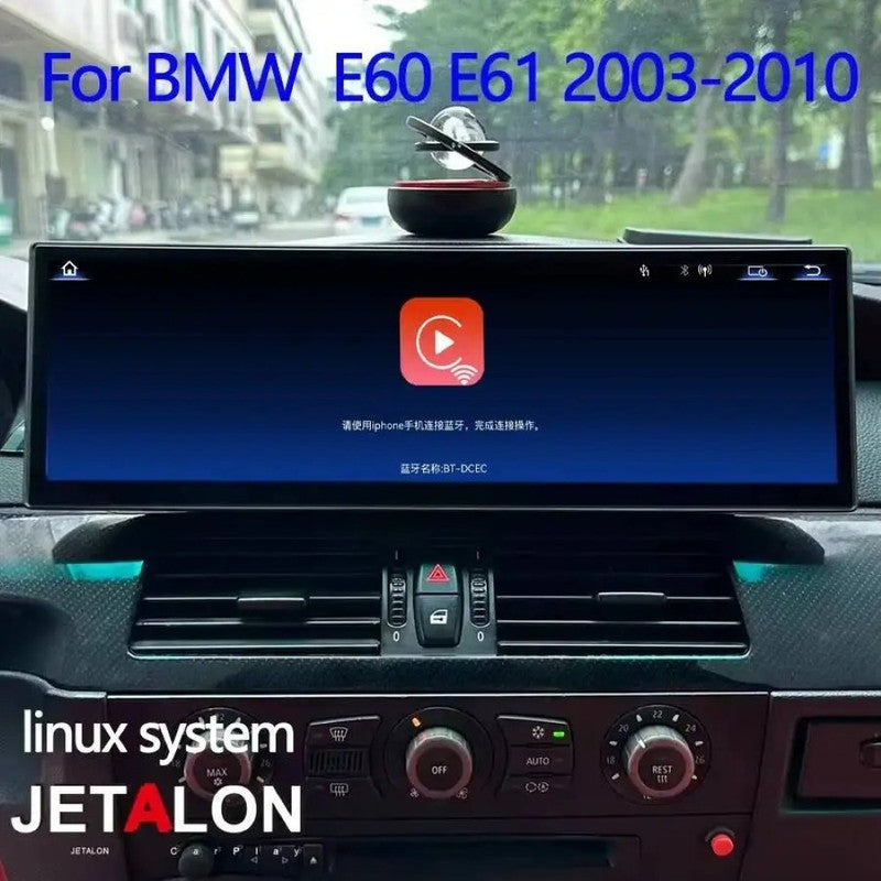 Car Craft Compatible With Bmw 5 Series E60 6 Series E63 X5 X6 2006-2014 Android Multimedia Infotainment Player With Wireless Carplay And Android Auto 4gb+64gb 14.9 Inch Ccc