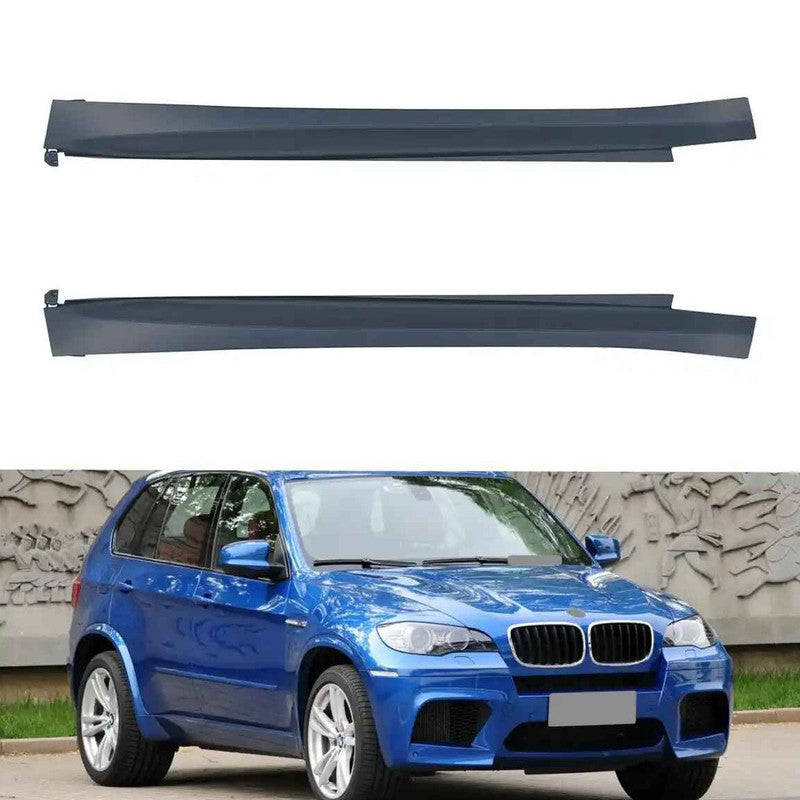 Car Craft Compatible With Bmw X5 E70 2010-2013 Side Skirts Splitter Running Board Side Step M Sport X5m Style E70-004 Gc