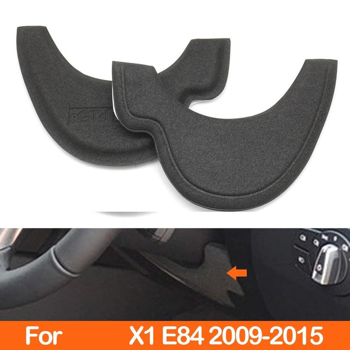 Car Craft Compatible With Bmw X1 E84 2009-2015 Car Front Dashboard Steering Wheel Under Lower Cover Sponge Backplate 51452991305-d - CAR CRAFT INDIA