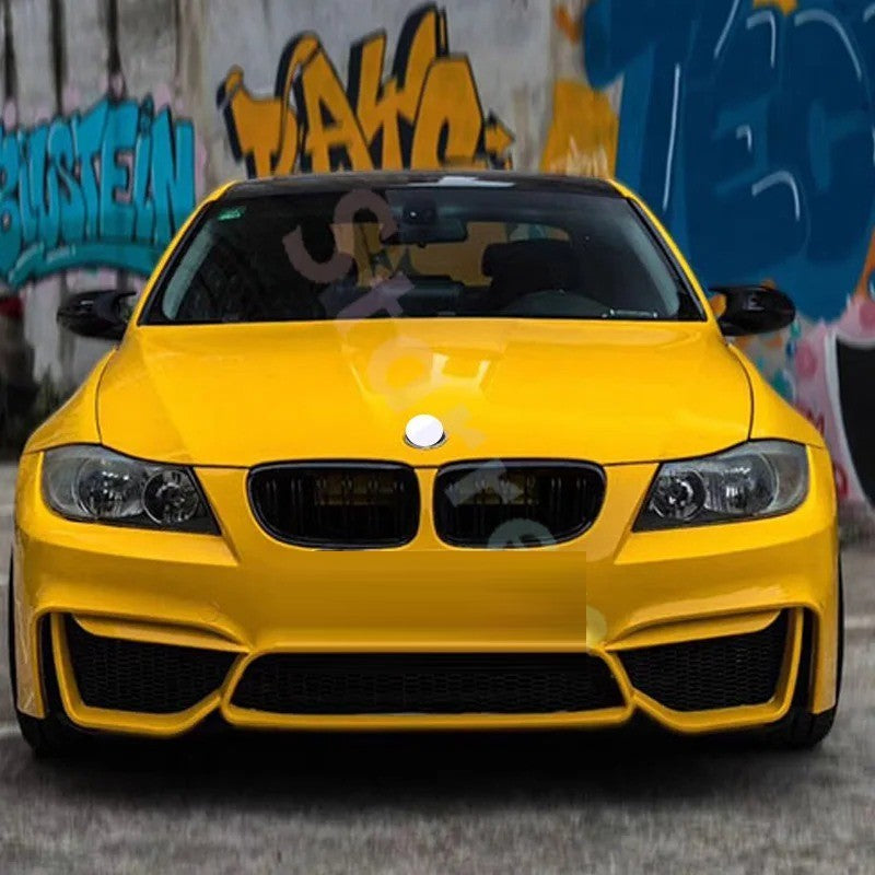 Car Craft Compatible With Bmw 3 Series Lci 2010-2012 E92 E93 M3 M4 Upgrade Conversion M4 M Sport Bodykit Bumper Front Lip Splitter Skirts - CAR CRAFT INDIA