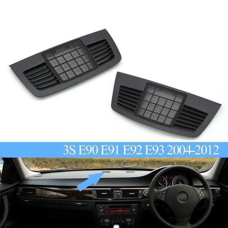 Car Craft Compatible With Bmw 3 Series E90 E91 E92 E93 2004-2012 Car Interior Front Dashboard Audio Loudspeaker Cover Grille Panel Trim Replacement Middle Centre 51457123750 Model B - CAR CRAFT INDIA