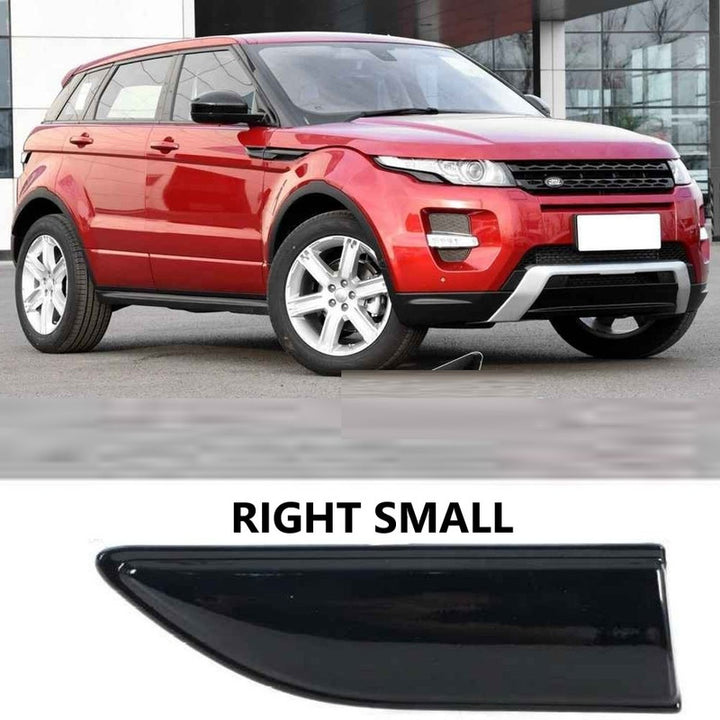 Car Craft Compatible With Land Rover Range Rover Evoque 2012-2018 Fender Side Air Vent Outlet Cover Trim Decorative Right Small Black - CAR CRAFT INDIA