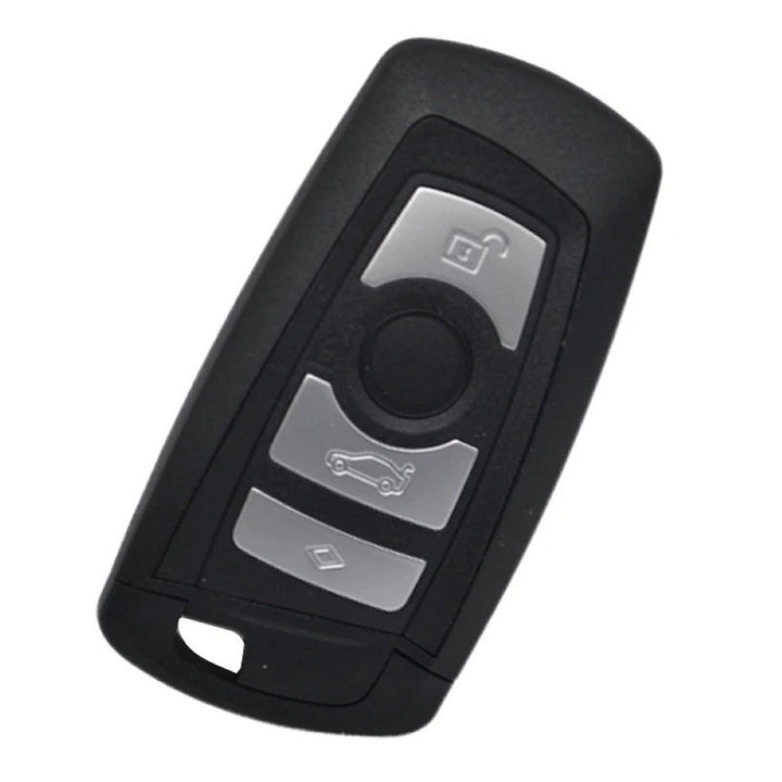 Car Craft Compatible With Bmw 1 2 3 4 5 6 7 X1 X3 X4 X5 X6 X7 Z4 Series Upgrade Key Cover Case To New Style Car Key Cover Shell With Blade 4 Button Black Bmw-ks- 34 Black