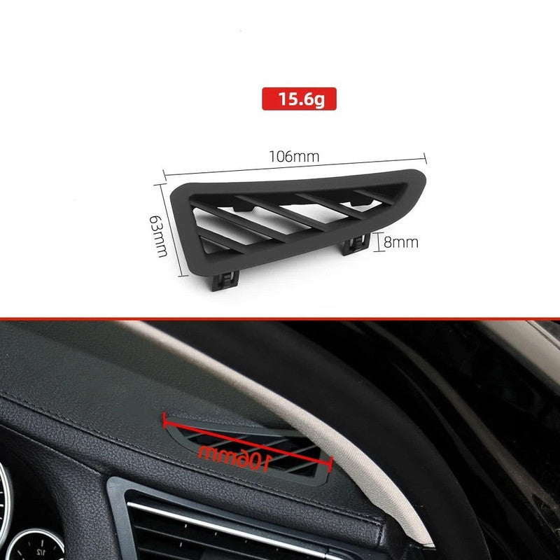 Car Craft Compatible With Bmw 7 Series F01 F02 F04 2009-2014 Auto Parts Car Central Control Dashboard Side Ac Air Vent Outlet Frame Cover Trim Small 51459172959 Black Right Driver Side CC-9070