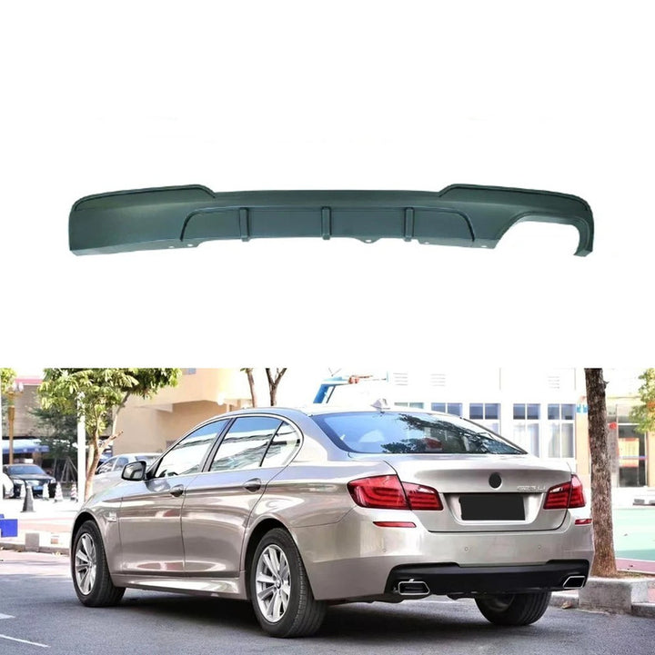Car Craft Compatible With Bmw 5 Series F10 2010-2017 Front Rear Bumper Upgrade Convert To M Sport Mt M Tech Bodykit Body Kit Diffuser After Lip Model B -00 CC-10676