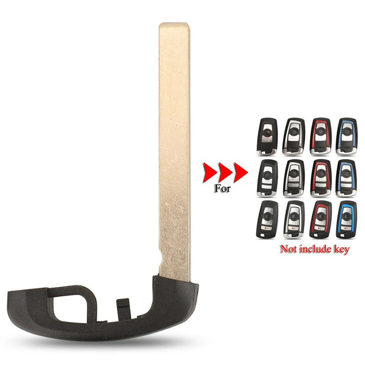 Car Craft Compatible With Bmw 1 2 3 4 5 6 7 X1 X3 X4 X5 X6 X7 Z4 Series Key Cover Case Physical Key Blade Black Bm-ks-32