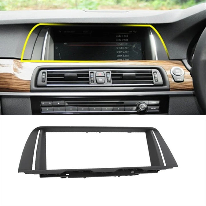 Car Craft Compatible With Bmw 5 Series F10 F18 Id4 Infotainment Display Screen Player Radio Frame Trim Lcd Cover Panel 65509301374 10.25 Inch CC-9021
