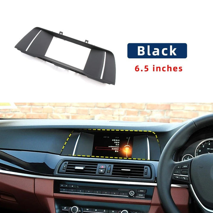 Car Craft Compatible With Bmw 5 Series F10 F18 Id4 Infotainment Display Screen Player Radio Frame Trim Lcd Cover Panel 65509301373 6.25 Inch CC-9022