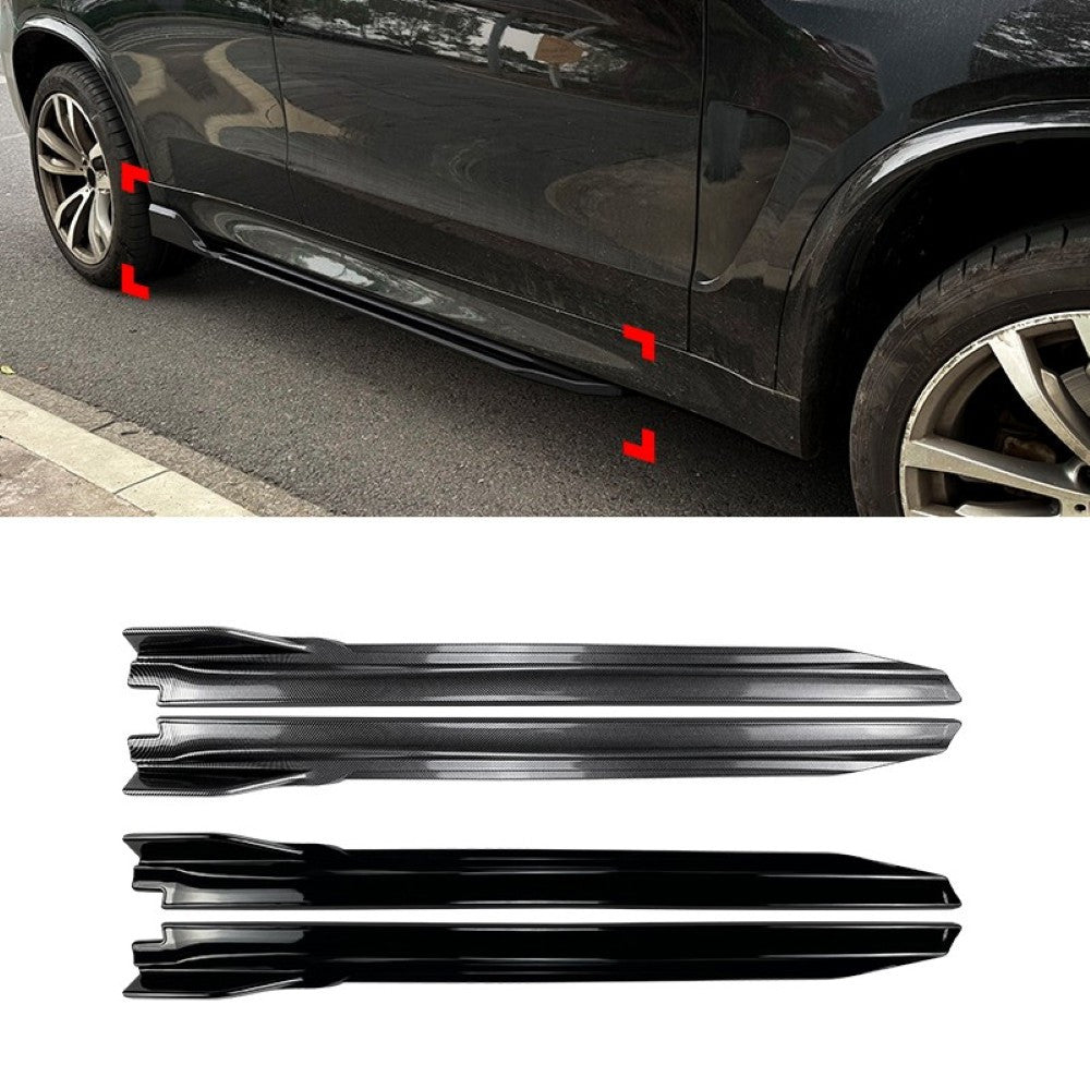 Car Craft Compatible With Bmw X5 F15 2014-2018 M Sport Side Skirt Splitter Trim Running Board Zst-1262 Gb Glossy Black