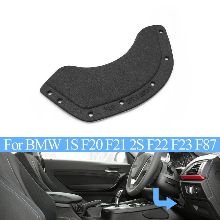 Car Craft Compatible With Bmw 1 Series F20 F21 2011-2018 2 Series F22 F23 F87 2013-2017 Front Dashboard Steering Wheel Lower Cover Sponge Backplate 51459288974-c CC-10666