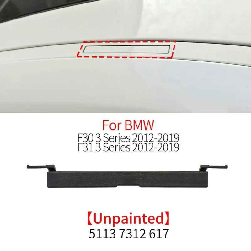 Car Craft Compatible With Bmw 3 Series F30 F34 Gt F80 2012-2018 Car Roof Rail Molding Trim Roof Luggage Rack Cover Plate 51127312617 Unpainted - CAR CRAFT INDIA