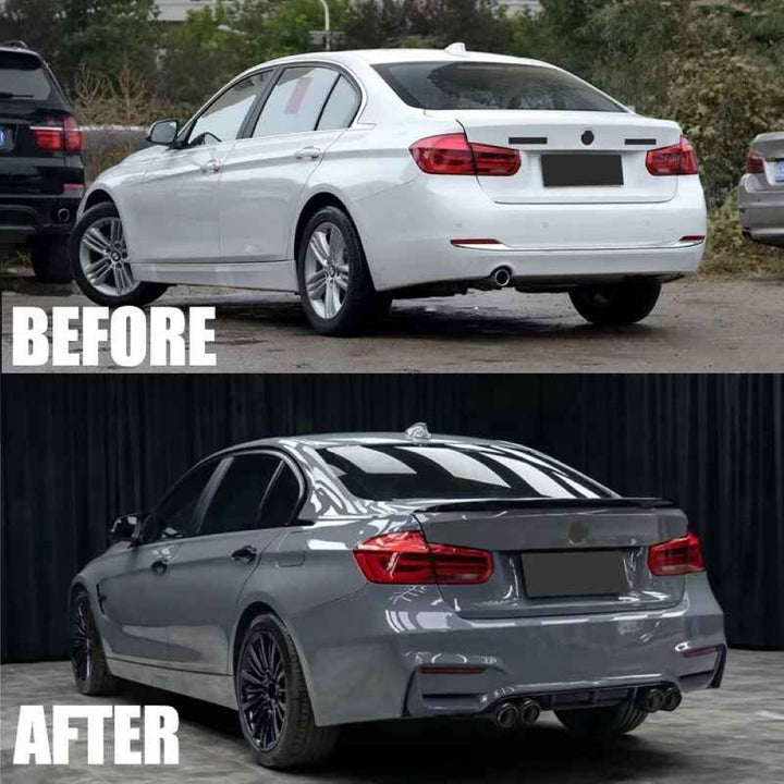 Car Craft Compatible With Bmw 3 Series F30 2012-2018 M3 M Sports M Performance Side Skirts Running Board CC-3887 - CAR CRAFT INDIA