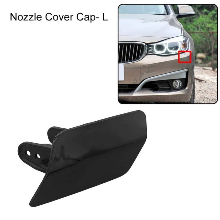 Car Craft Compatible With Bmw 3 Series Gt F34 2012-2019 Front Bumper Headlight Washer Spray Nozzle Cover 51117371847 Left CC-7935