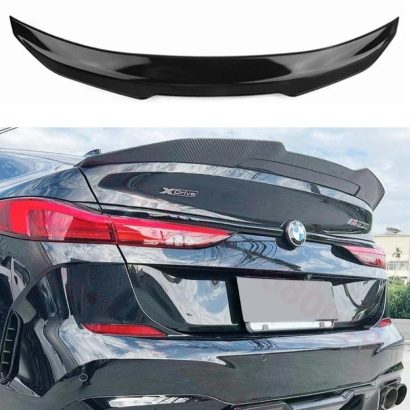 Car Craft Compatible With Bmw 2 Series F44 2020-2025 Rear Trunk Wing Boot Lip Wing Spoiler Psm Big Carbon Fiber Look