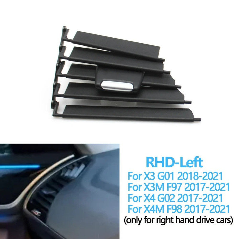 Car Craft Compatible With Bmw X3 X4 Ix3 G01 G02 G08 2017-2021 Car Ac Air Vent Grille Slider Panel Cover 64229384397-l Left
