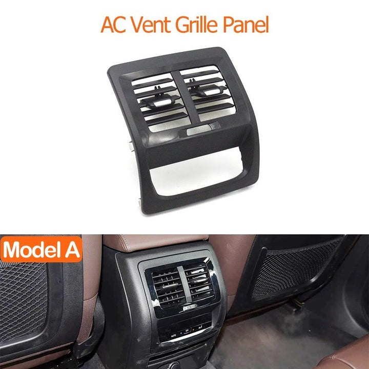 Car Craft Compatible With Bmw Ix3 G08 Bev 2019-2024 X3 G01 2018-2021 X3m F97 2017-2021 X4 G02 2017-2021 X4m F98 2017-2021 Car Rear Ac Vent Grille Panel Air Conditioning 64229363822-c Black Model A