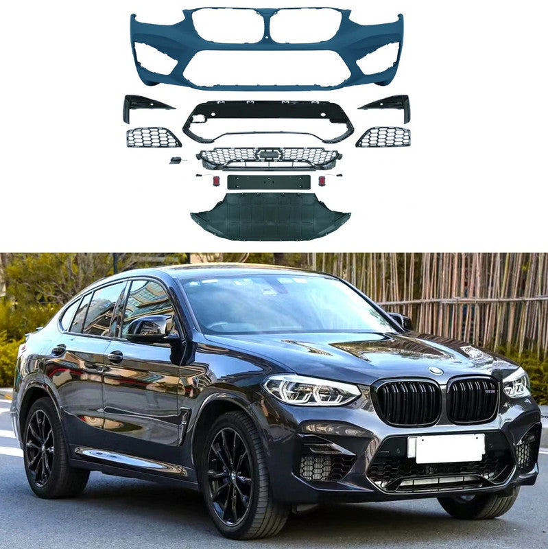 Car Craft Compatible With Bmw X3 G01 G08 2018-2021 Upgrade Convert To M Sport M Performance X3m Bodykit Body Kit Front Bumper Gc G01 08 002