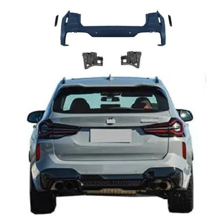 Car Craft Compatible With Bmw X3 G01 G08 2022+ Upgrade Convert To M Sport M Performance X3m Bodykit Body Kit Rear Bumper Gc G01 08 024