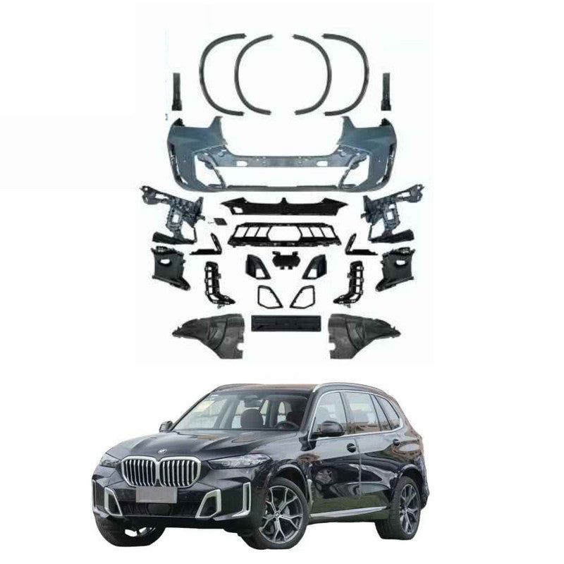 Car Craft Compatible With Bmw X5 G05 Lci 2023+ Front Bumper Upgrade Convert To M Sport Mp M Performance Mt M Tech Bodykit Wheel Arch G05/g18-006 Gc
