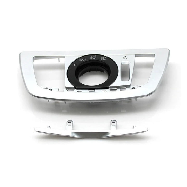 Car Craft Compatible With Bmw 7 Series G11 G12 2016-2022 Car Headlamp Headlight Rotary Switch Knob Cover Fog Lamp Light Parking Night Vision Button Cover Switch Cover